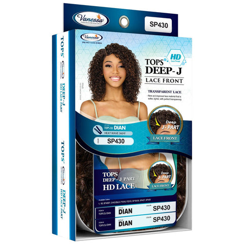 Vanessa Tops Lace HD Lace Front Wig - DIAN - Deep J-Part