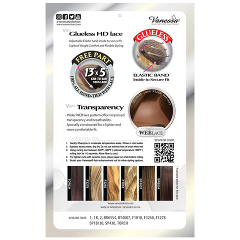 Vanessa View 135 Glueless 13x5 HD Lace Front Wig - VIEW 135 RAYAN - Hand-Tied