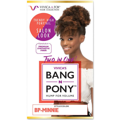Vivica A Fox Bang N Pony Ponytail - BP-MINNIE