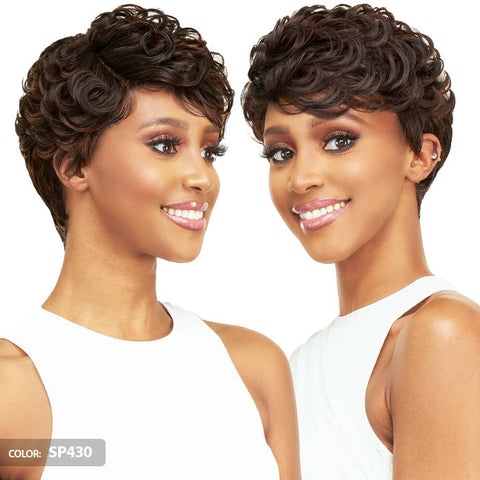 Vanessa Party Lace Deep J-Part Fashion Wig - MONDY
