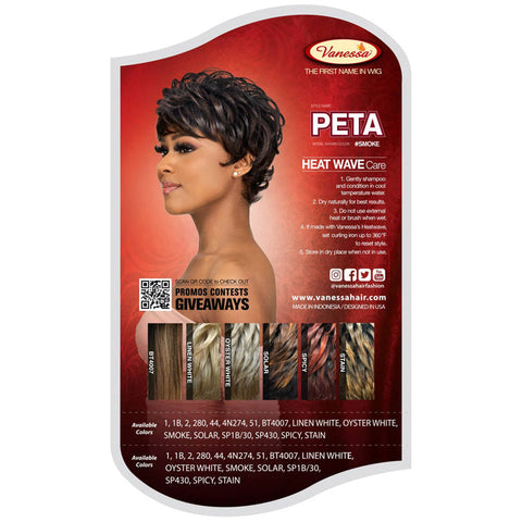 Vanessa Fashion Full Wig - PETA