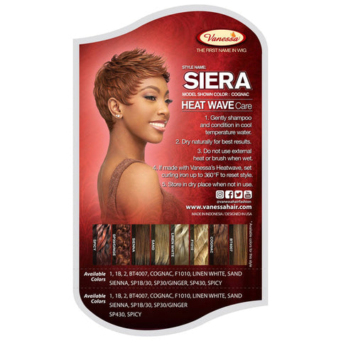 Vanessa Fashion Full Wig - SIERA