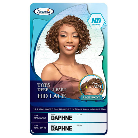 Vanessa Top Lace Deep J-Part HD Lace Front Wig - DAPHNE