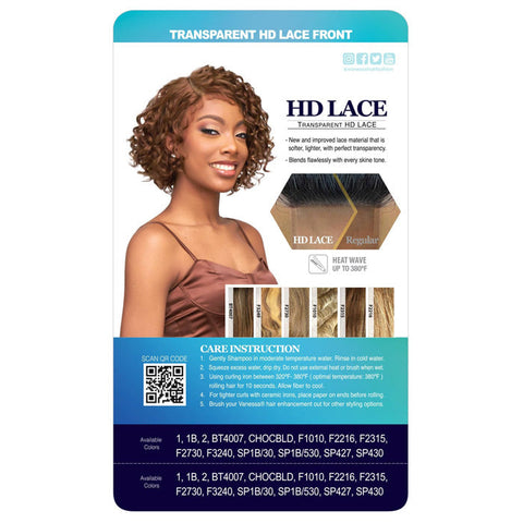 Vanessa Top Lace Deep J-Part HD Lace Front Wig - DAPHNE