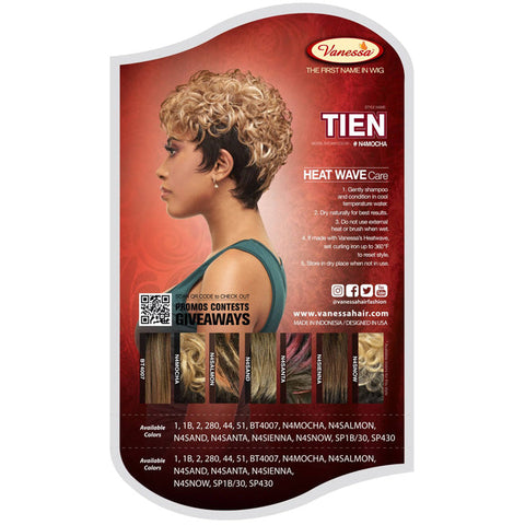 Vanessa Fashion Wig Full Wig - TIEN