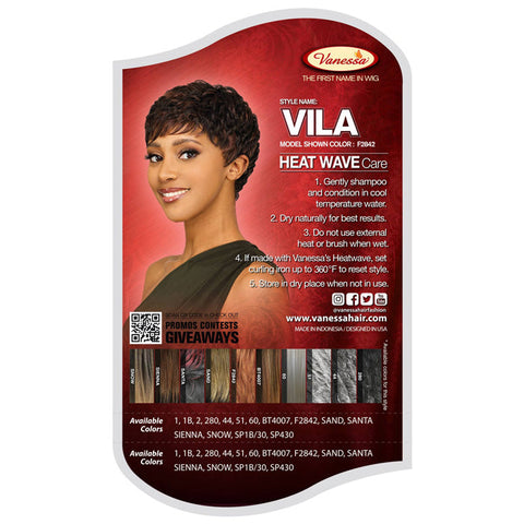 Vanessa Fashion Full Wig - VILA