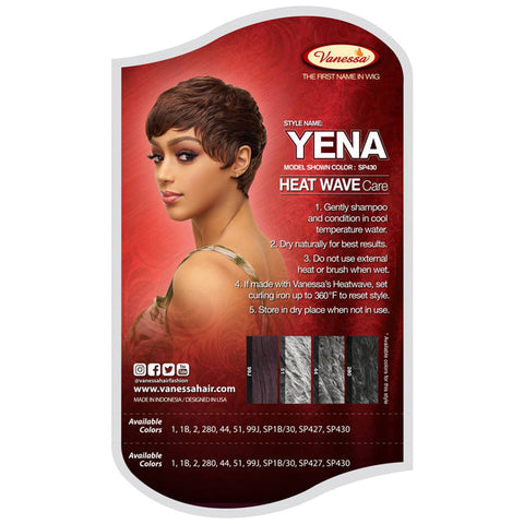 Vanessa Fashion Romance Grey Full Wig - YENA