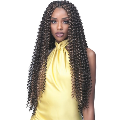 Bobbi Boss African Roots Crochet Braid - 2X BRAZILIAN WATER CURL 20"