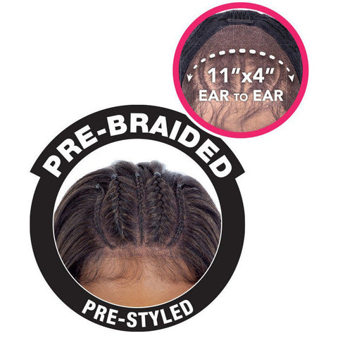 Mayde Beauty Pre-Braided HD Lace Front Wig - CECE