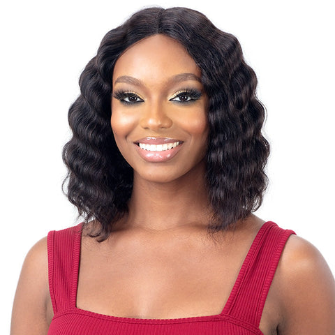 Shake N Go Naked 100% Human Hair 5" center part Premium HD Lace Front Wig 5" center part - ARDEN
