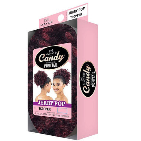 Mayde Candy Drawstring Ponytail - JERRY POP