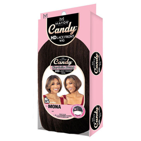 Mayde Candy Curtain Bang HD Lace Front Wig - MONA