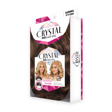 Mayde Crystal Glueless 5" Deep HD Lace Front Wig - GEMMA
