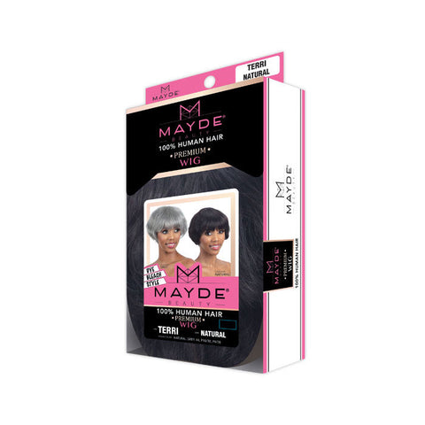 Mayde 100% Human Hair Premium Wig - TERRI