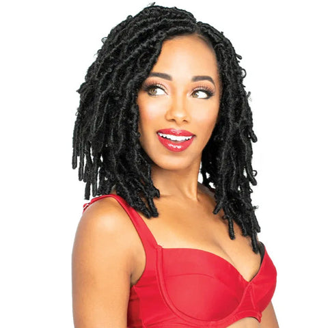 Zury Sis Loop Crochet Braid - 2X DISTRESSED BUTTERFLY LOC 10"