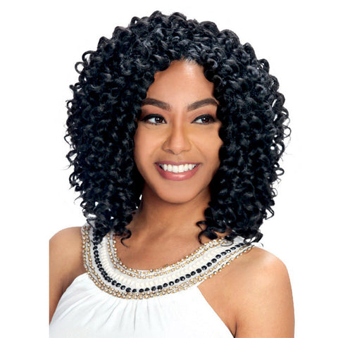Zury Sis Naturali Star V8910 Crochet Braid WANDA CURL 8-10 Inch (1 Pack Enough)