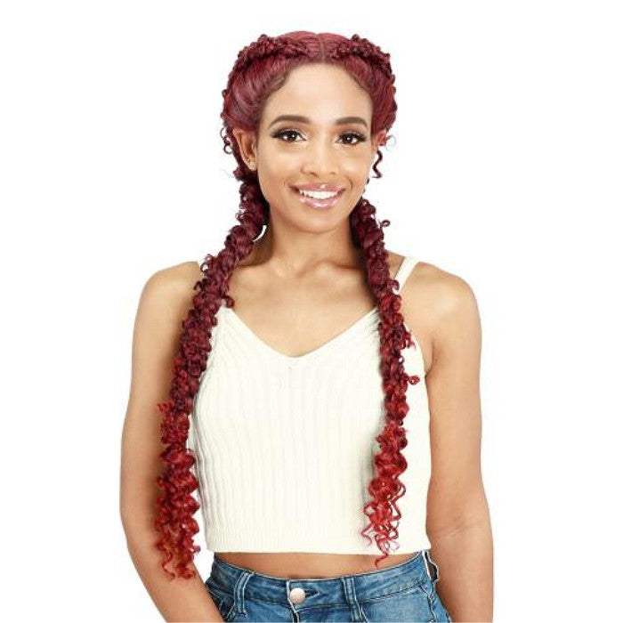 Zury Sis Swiss Braided Hand-Tied Vertical Part Lace Wig - FRENCH BUTTERFLY