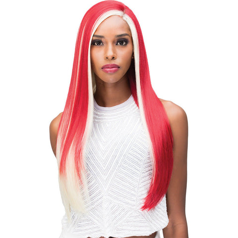 Bobbi Boss Boss Lace 13x4 Deep Synthetic Lace Front Wig - MLF242 Garnet