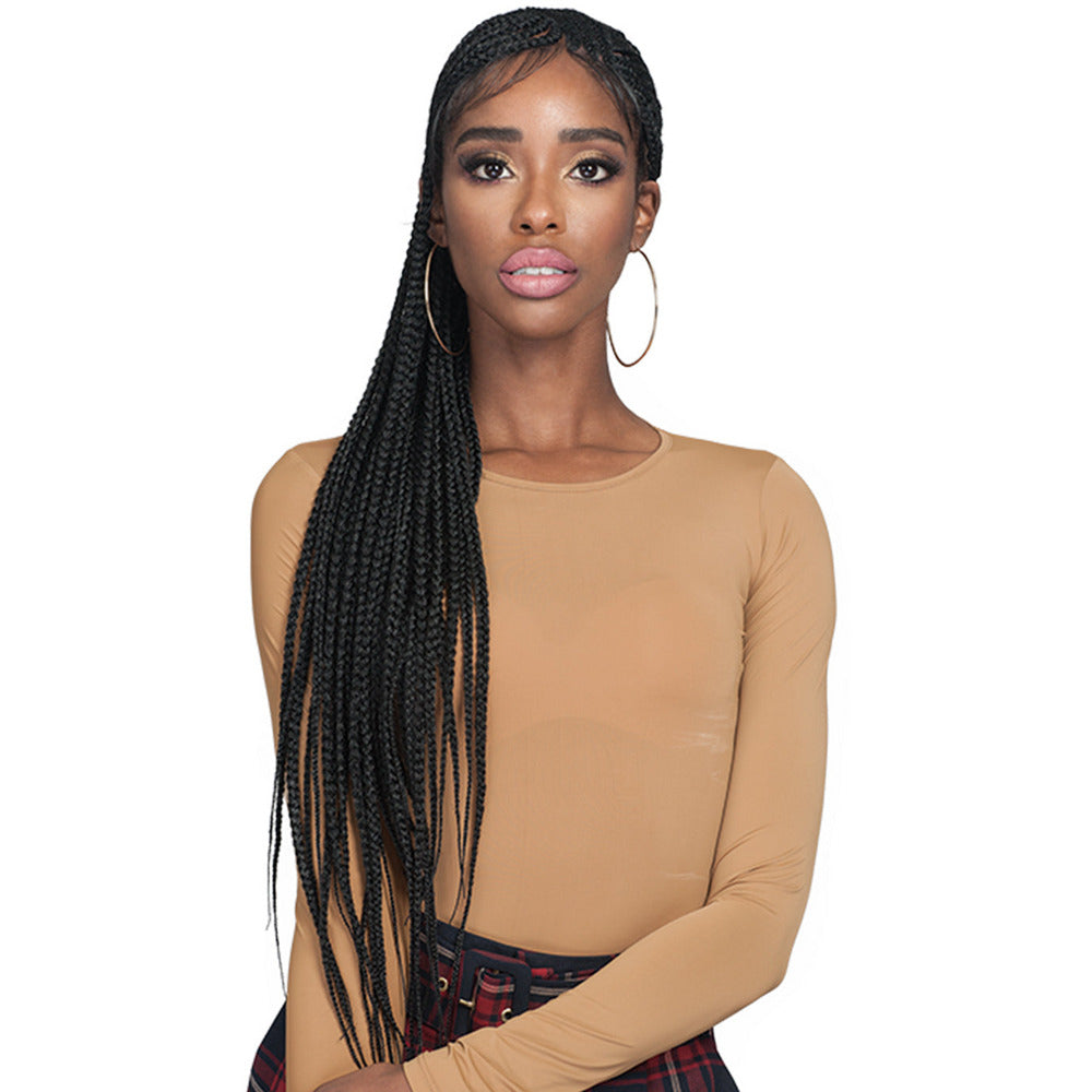 Bobbi Boss Realistic Braided Synthetic Lace Front Wig - MLF511 Simone