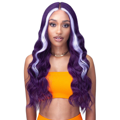 Bobbi Boss Boss Hair Soft Volume Series 5" Deep Part Synthetic HD Lace Front Wig - MLF731 Kallie