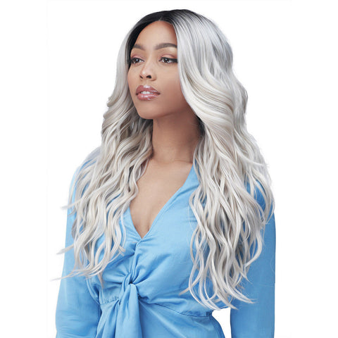 Bobbi Boss 4.5" Deep Part HD Synthetic Lace Front Wig - MLF379 Gardenia