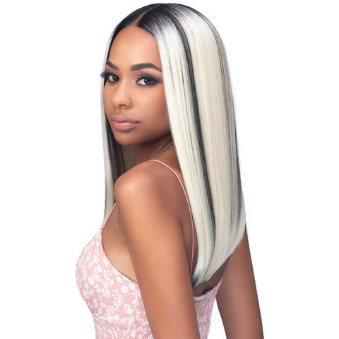 Bobbi Boss DesignerMix Human Hair Blend HD Lace Part Wig - MOGL102 Allison