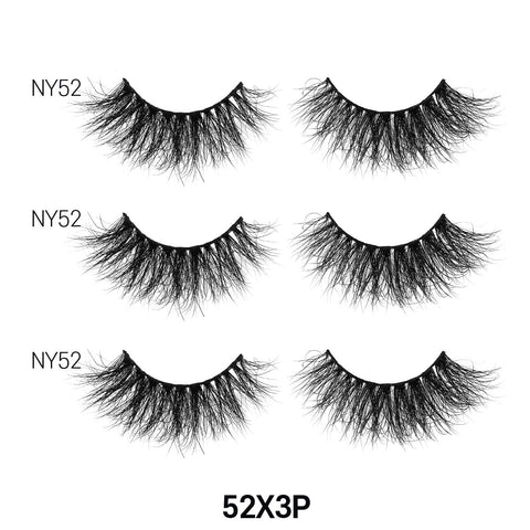 3D NY MINK 3 PAIRS VALUE PACK