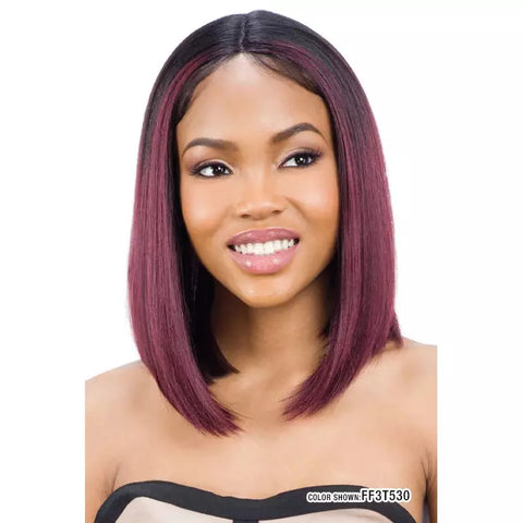 Mayde Axis Synthetic Lace Parting Wig - Eden