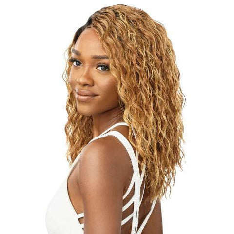 Outre Lace Front Wet & Wavy HD Synthetic Lace Front Wig - Marion