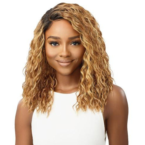 Outre Lace Front Wet & Wavy HD Synthetic Lace Front Wig - Marion