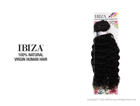 SHAKE N GO VIRGIN HUMAN HAIR WEAVE IBIZA SPANISH CURL 10"- 24"