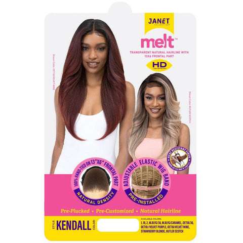 Janet Collection Melt HD 13x6 Lace Wig - Kendall