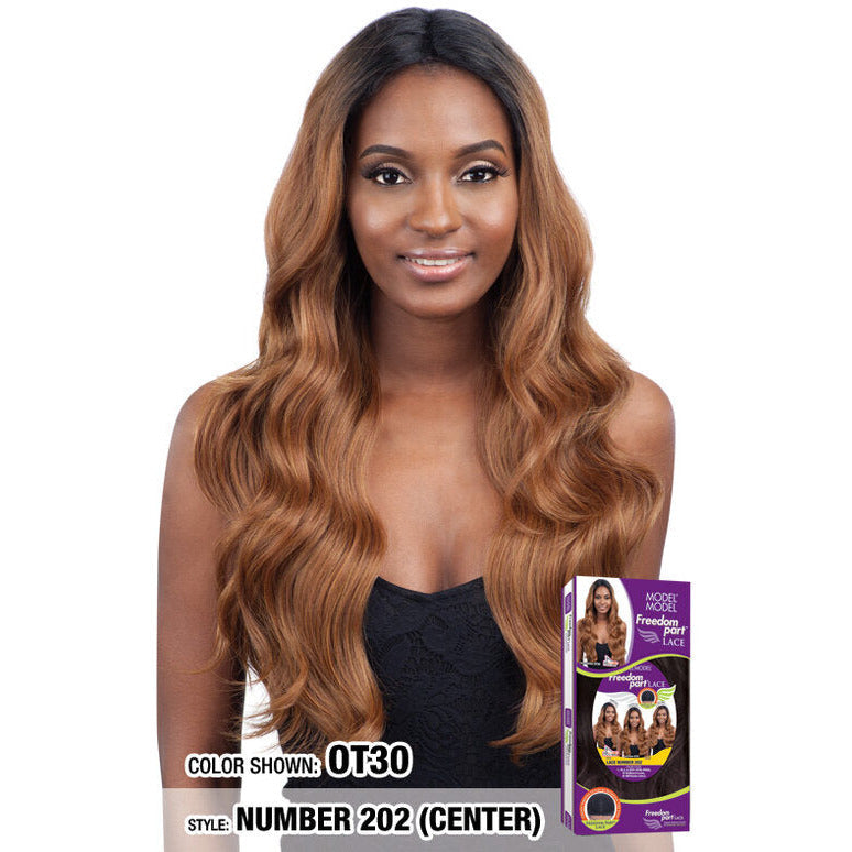 Model Model Freedom Part Synthetic Lace Part Wig - Number 202