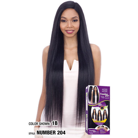 Model Model Freedom Part Synthetic Lace Part Wig - Number 204