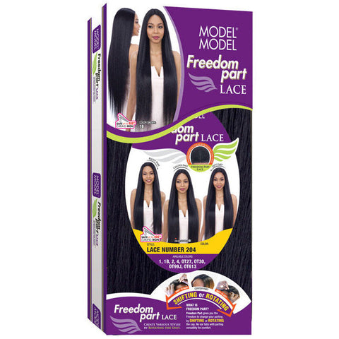 Model Model Freedom Part Synthetic Lace Part Wig - Number 204