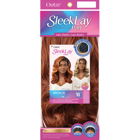 Outre SleekLay Part Synthetic Deep C Lace Wig - Antalia