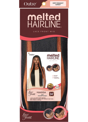 Outre Melted Hairline Synthetic HD Lace Front Wig - Makeida