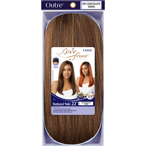 Outre Lace Front Synthetic Lace Wig - Natural Yaki 22"