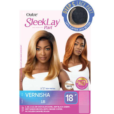 Outre SleekLay Part Synthetic Deep C Lace Wig - Vernisha