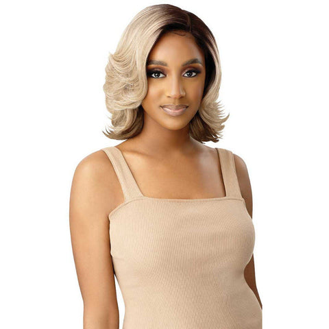 Outre Lace Front Synthetic Swiss HD Transparent Lace Front Wig - Alistar