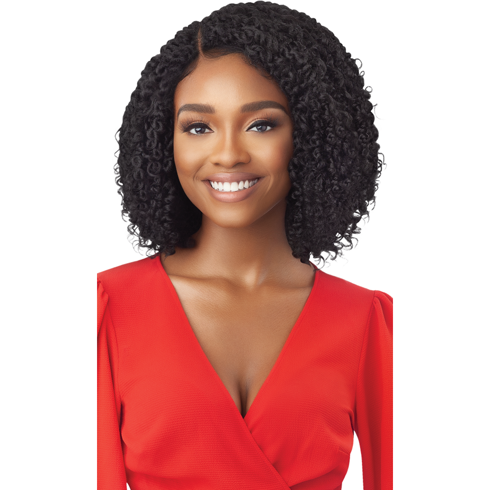 Outre X-Pression Twisted Up Synthetic Lace Front Braiding Wig - Boho Passion Summer Twist 12"