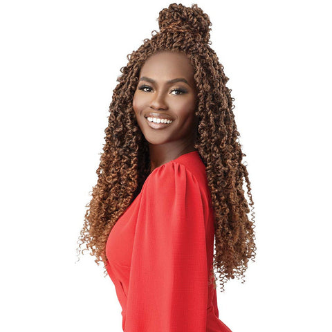 Outre X-Pression Twisted Up 4x4 Lace Front Wig - Butterfly Passion Twist 26"
