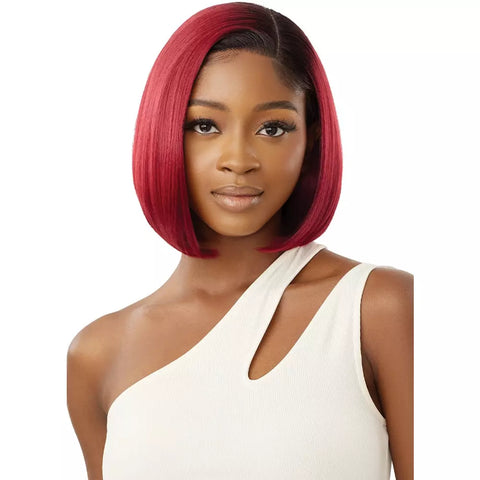 Outre SleekLay Synthetic HD Lace Front Wig - Peri