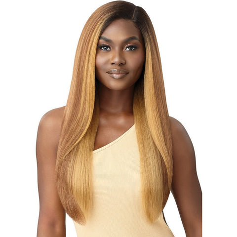 Outre Lace Front HD Synthetic Lace Front Wig - Natural Yaki 26"