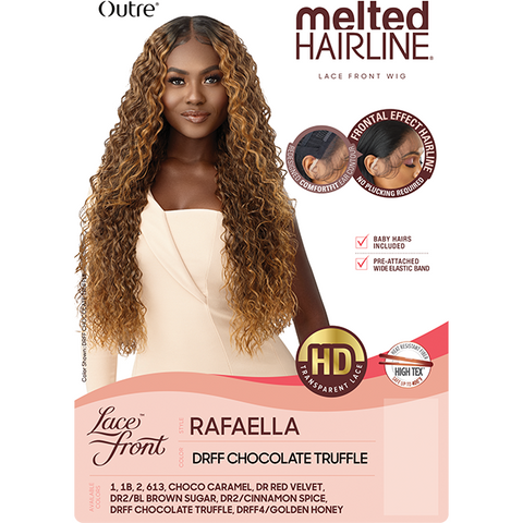 Outre Melted Hairline Synthetic HD Transparent Lace Front Wig - Rafaella