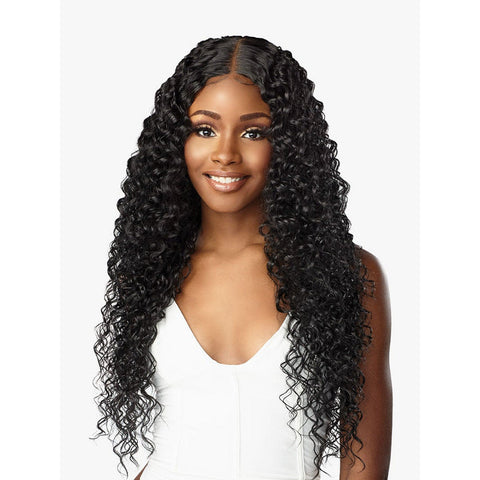 Sensationnel Butta Lace Human Hair Blend Lace Front Wig - Bohemian 28"