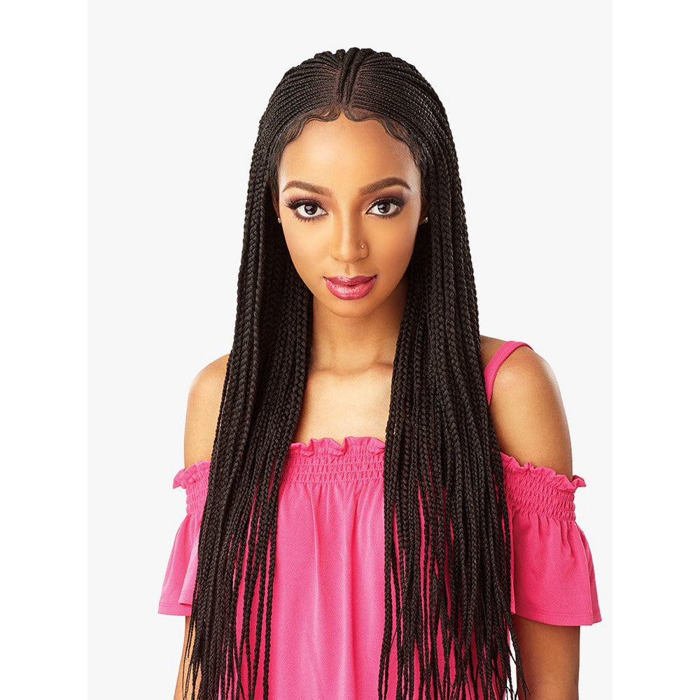 Sensationnel Cloud 9 13x5 Synthetic Lace Front Wig - Fulani Cornrow