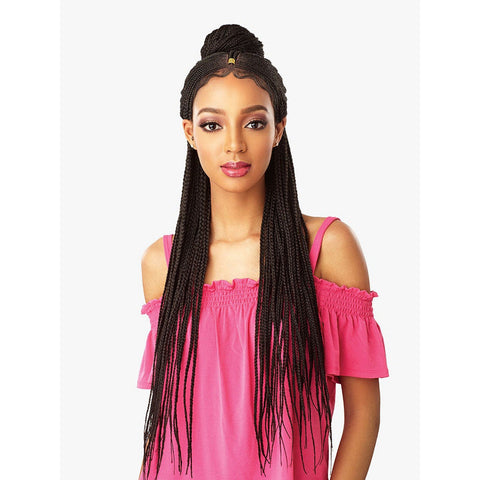 Sensationnel Cloud 9 13x5 Synthetic Lace Front Wig - Fulani Cornrow