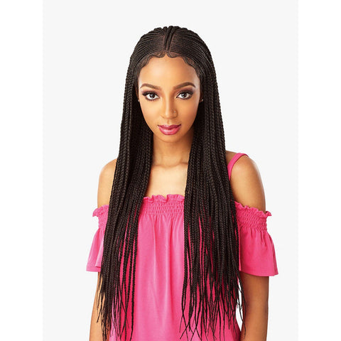 Sensationnel Cloud 9 13x5 Synthetic Lace Front Wig - Fulani Cornrow