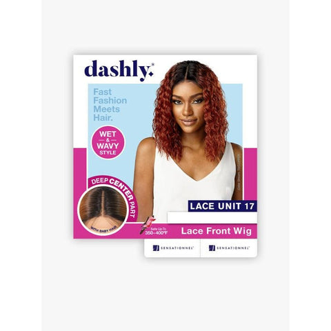 Sensationnel Dashly Synthetic Lace Front Wig -  Unit 17